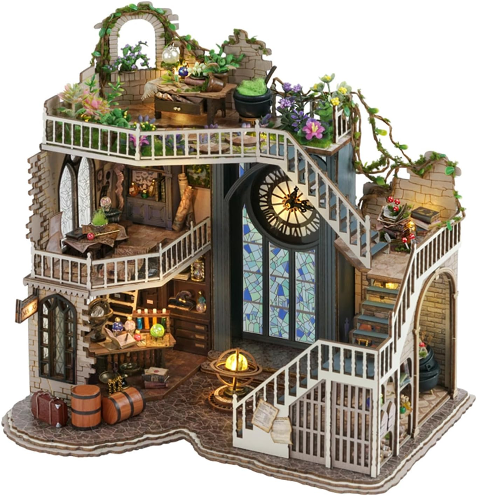 Rokrgeek Magic Workshop Miniature House Kit