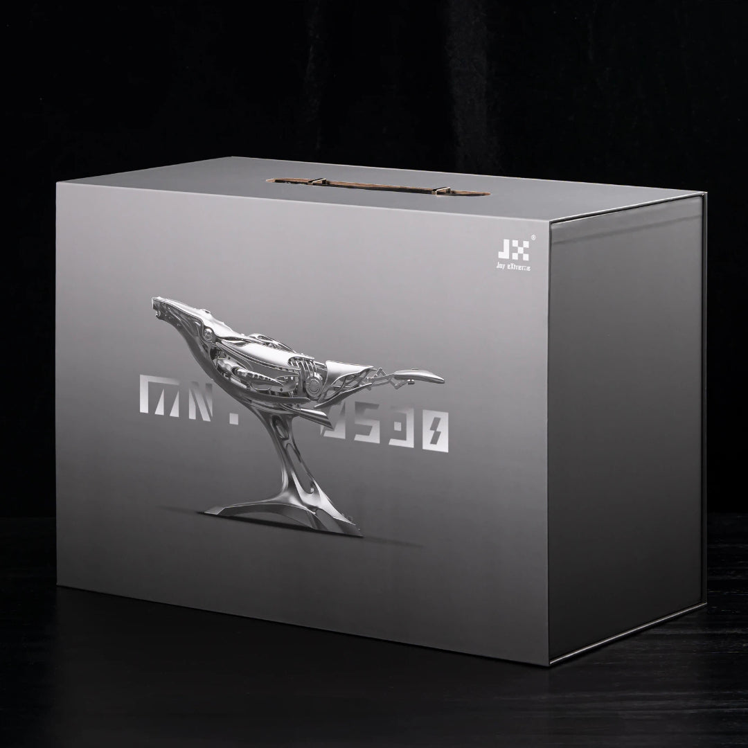 Rokrgeek Humpback Whale Mechanical Metal Model 3D Puzzle