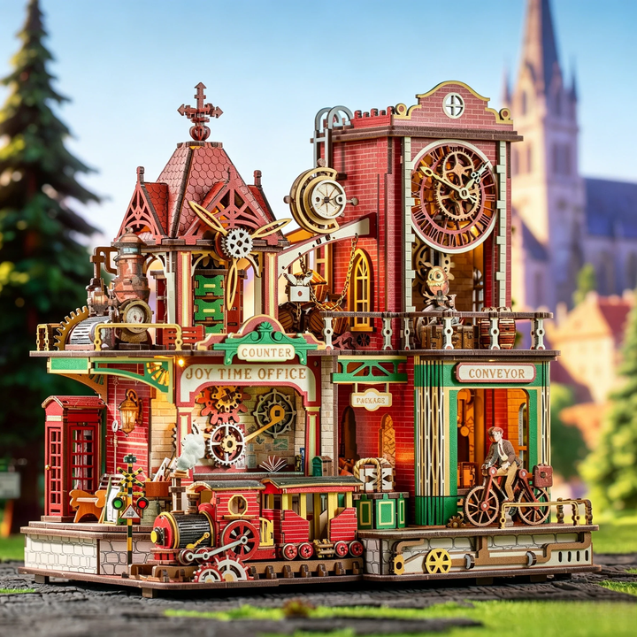 Joy Time Office 3d wooden puzzle