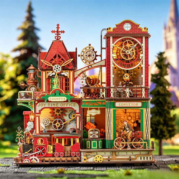Joy Time Office 3d wooden puzzle