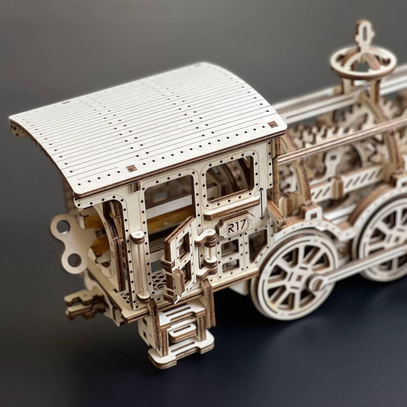 rokrgeek Steam Express Train 3D Wooden Puzzle