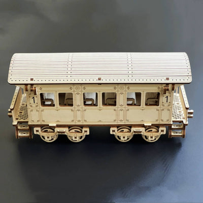 rokrgeek Steam Express Train 3D Wooden Puzzle