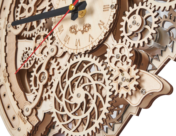 Rokrgeek Gear Pendulum Clock 3D Wooden Puzzle