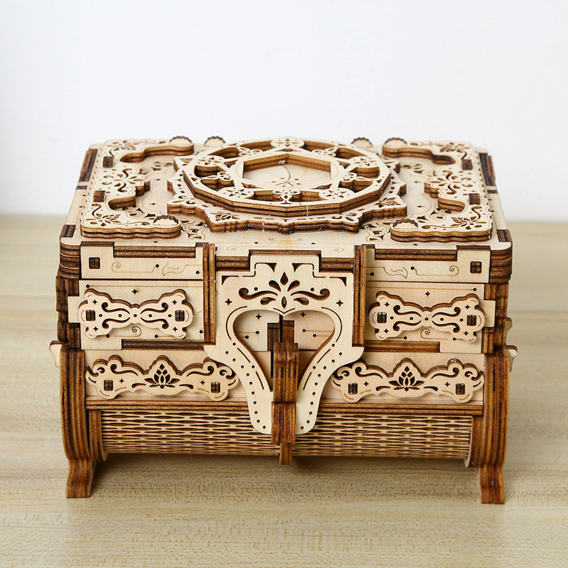 rokrgeek treasure box 3D WOODEN PUZZLE