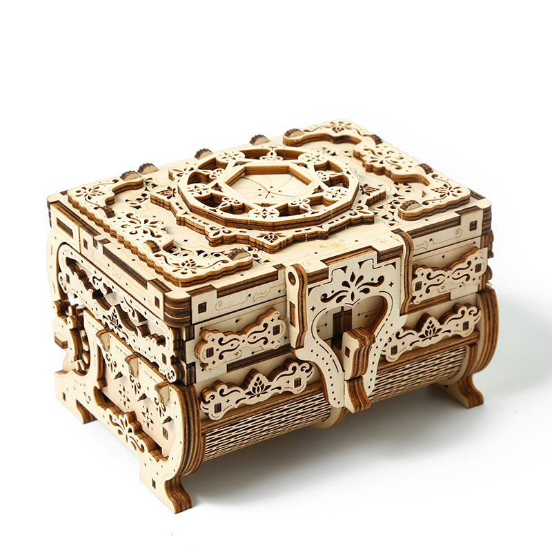 rokrgeek treasure box 3D WOODEN PUZZLE