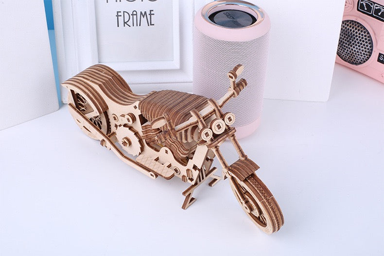 Puzzle en bois 3D Moto Cruiser