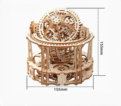 Rokrgeek Tourbillon-Timer 3D-Holzpuzzle 