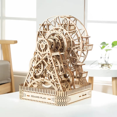 rokrgeek Mechanical ferris wheel 3d wooden puzzle