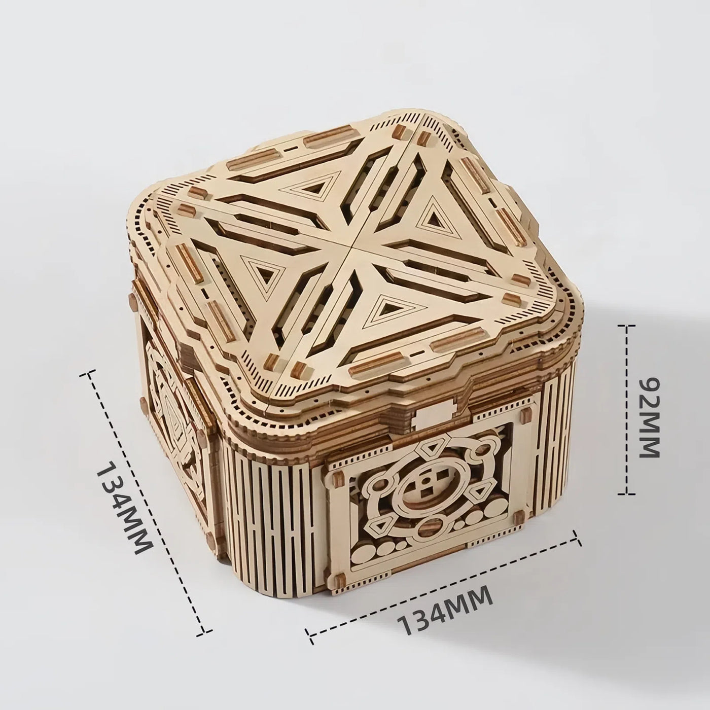 Rokrgeek Machine Box 3D Wooden Puzzle