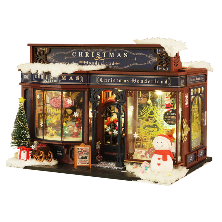 Rokrgeek Christmas Wonderland DIY Miniature House