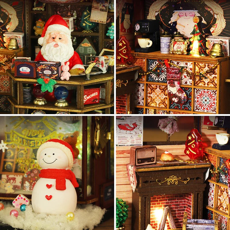 Rokrgeek Christmas Wonderland DIY Miniature House