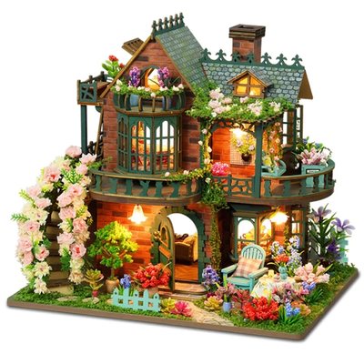 rokrgeek  Fairy Garden DIY Miniature House