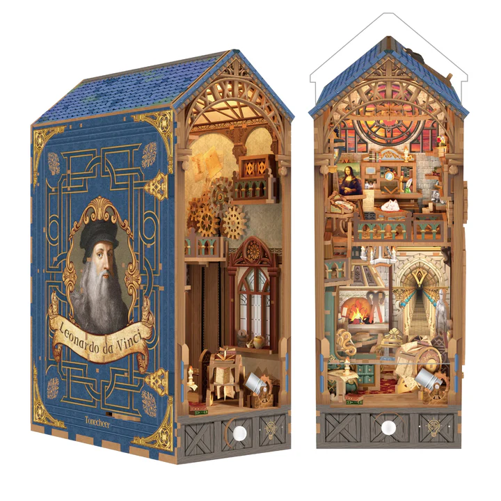 Kit de bricolage pour livre Leonardo da Vinci