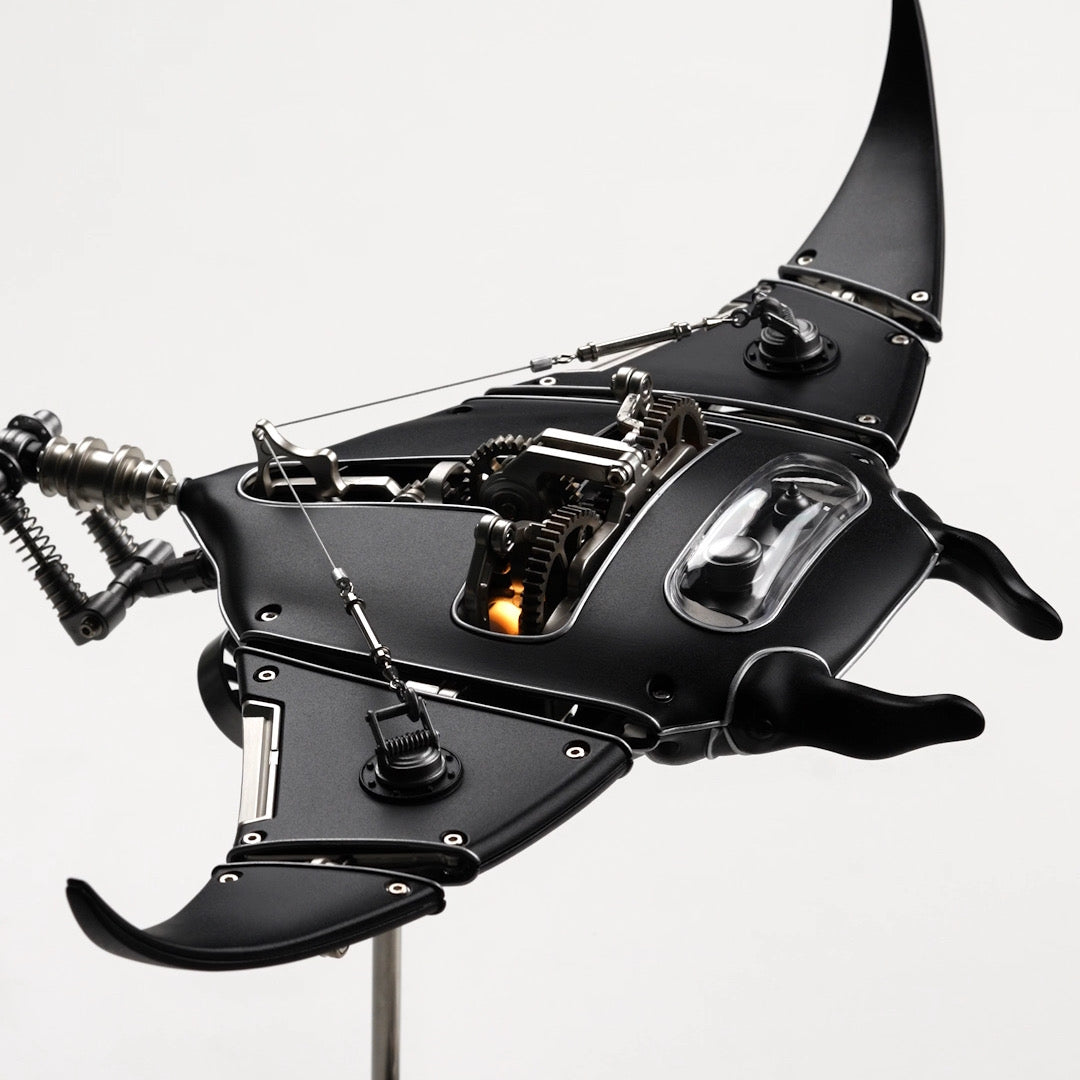 Rokrgeek Innovative Steampunk Style Manta Ray Mechanical 3D Metal Model