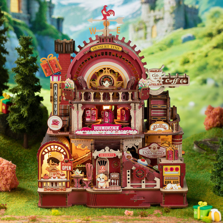 Dessert Time Music Box Wooden Puzzle