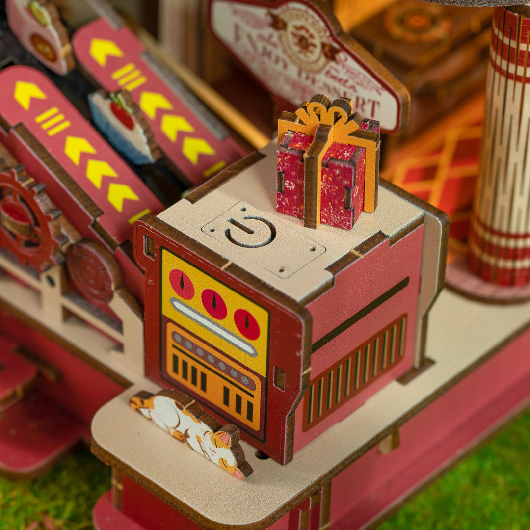 Dessert Time Music Box Wooden Puzzle