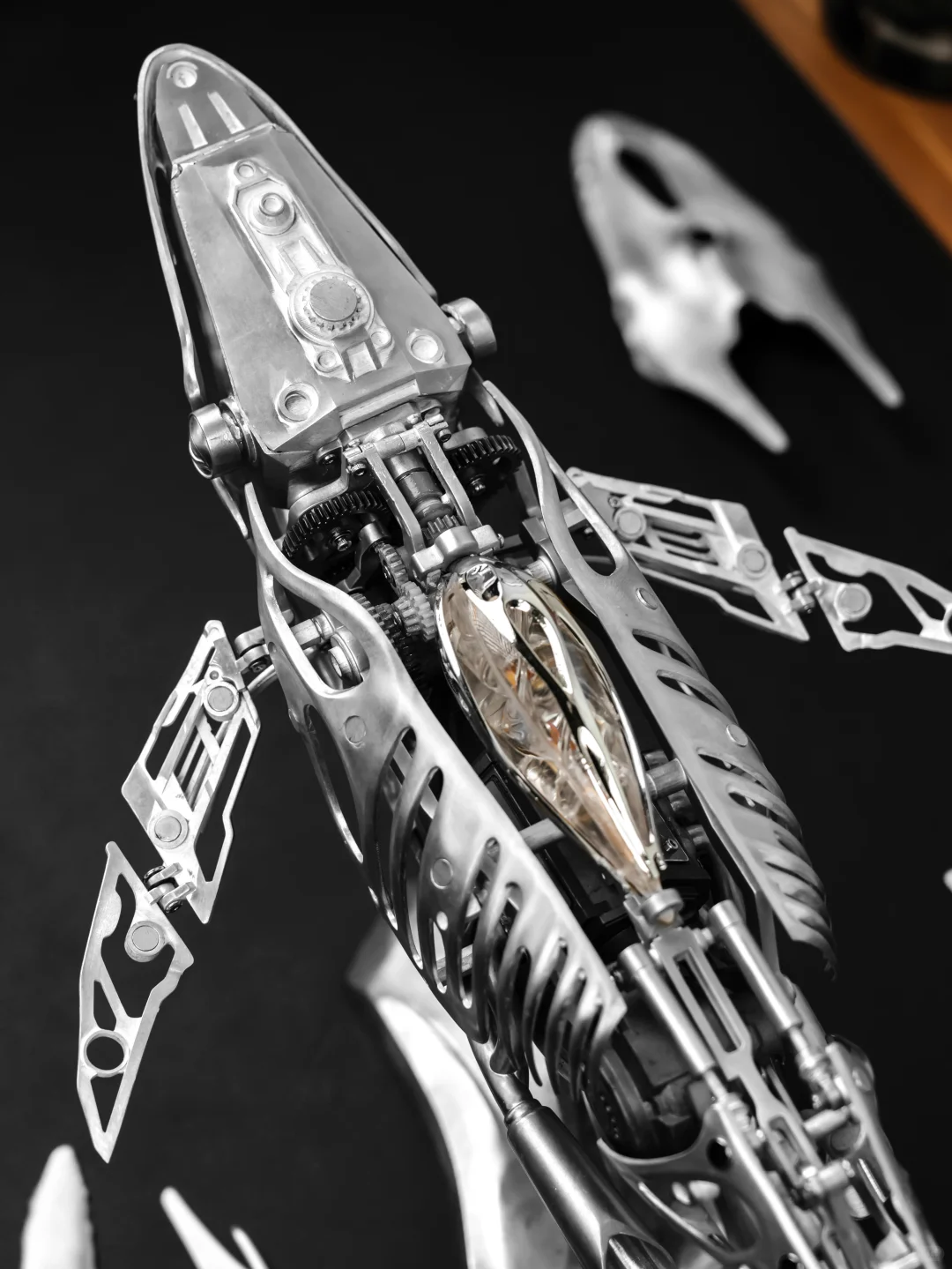 Rokrgeek Humpback Whale Mechanical Metal Model 3D Puzzle