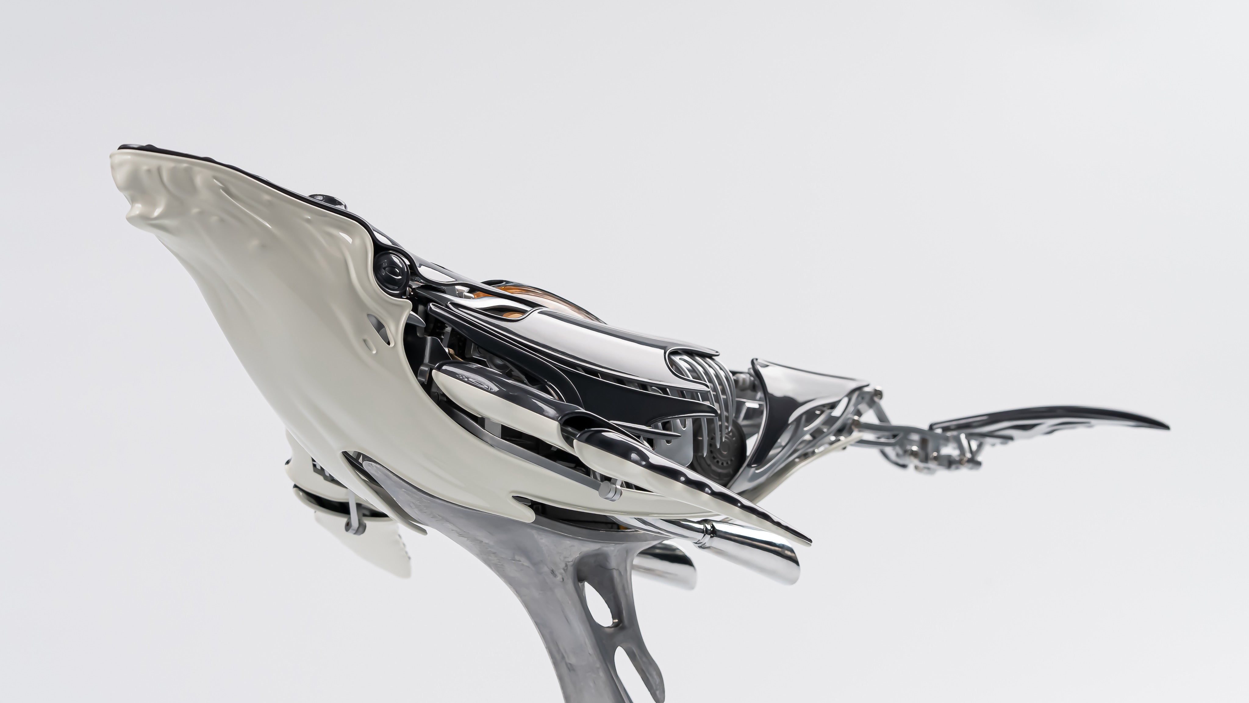 Rokrgeek Humpback Whale Mechanical Metal Model 3D Puzzle