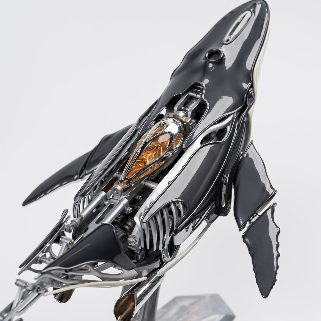 Rokrgeek Humpback Whale Mechanical Metal Model 3D Puzzle