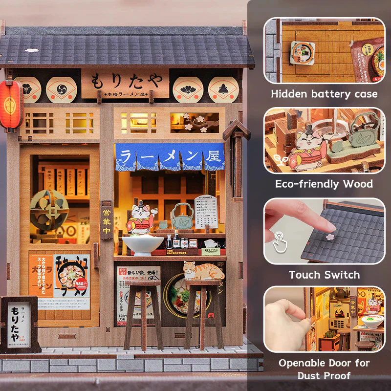 Morita Ramen DIY Miniature House