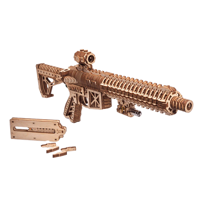 rokrgeek M4 3D wooden puzzle