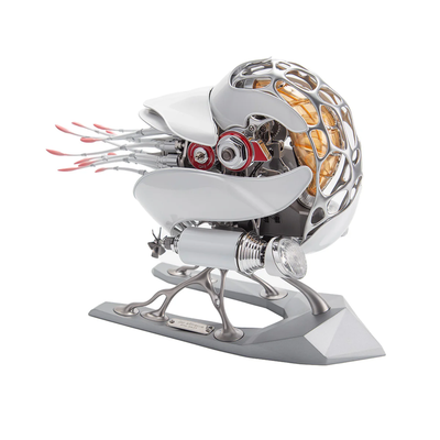 Rokrgeek Mechanical Metal Nautilus Model DIY 3D Puzzle