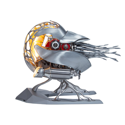 Rokrgeek Mechanical Metal Nautilus Model DIY 3D Puzzle