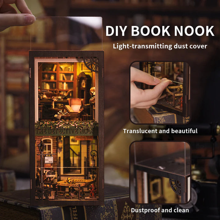 Kit de coin lecture DIY de l'agence de détectives Rose de Rokrgeek