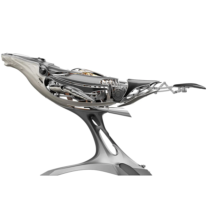 Rokrgeek Humpback Whale Mechanical Metal Model 3D Puzzle