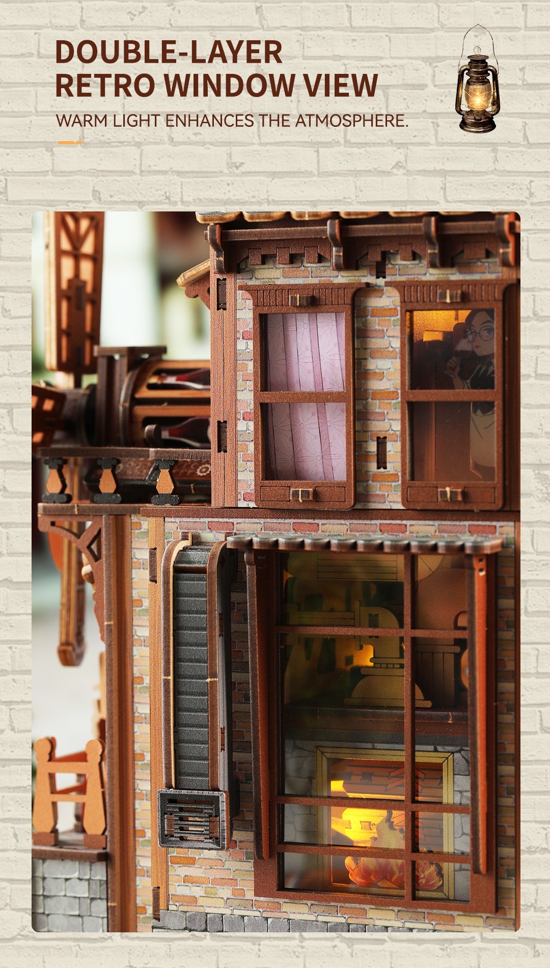 Corner Tavern warm window detail