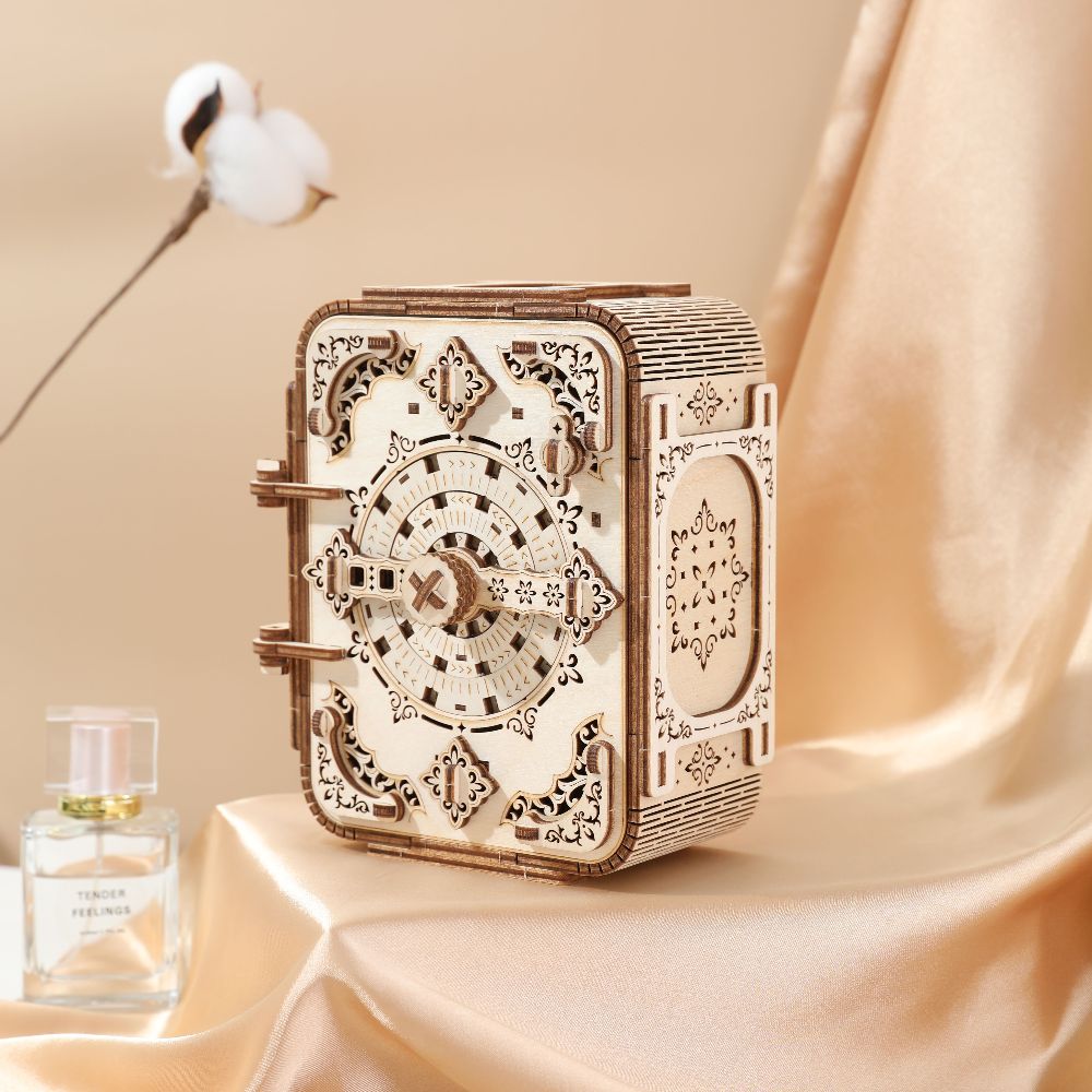 Rokrgeek Music Treasure Box 3d wooden puzzle