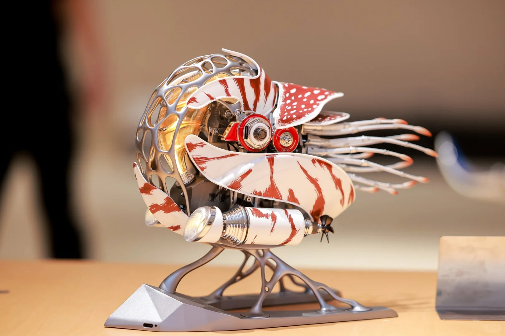 Novaray 3D Metall-Puzzle Laternenfisch – 700 Teile Steampunk-Modellbausatz Für Erwachsene & Kinder