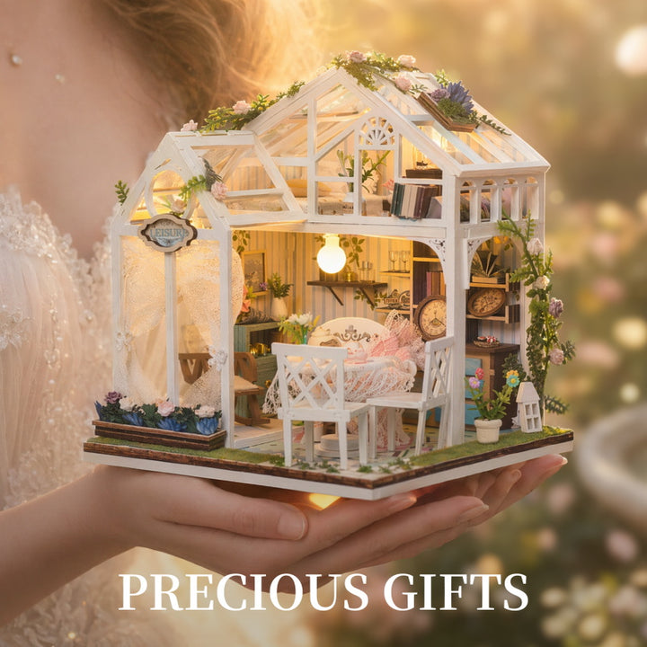 FLORAL RETREAT DIY MINIATURE HOUSE KIT