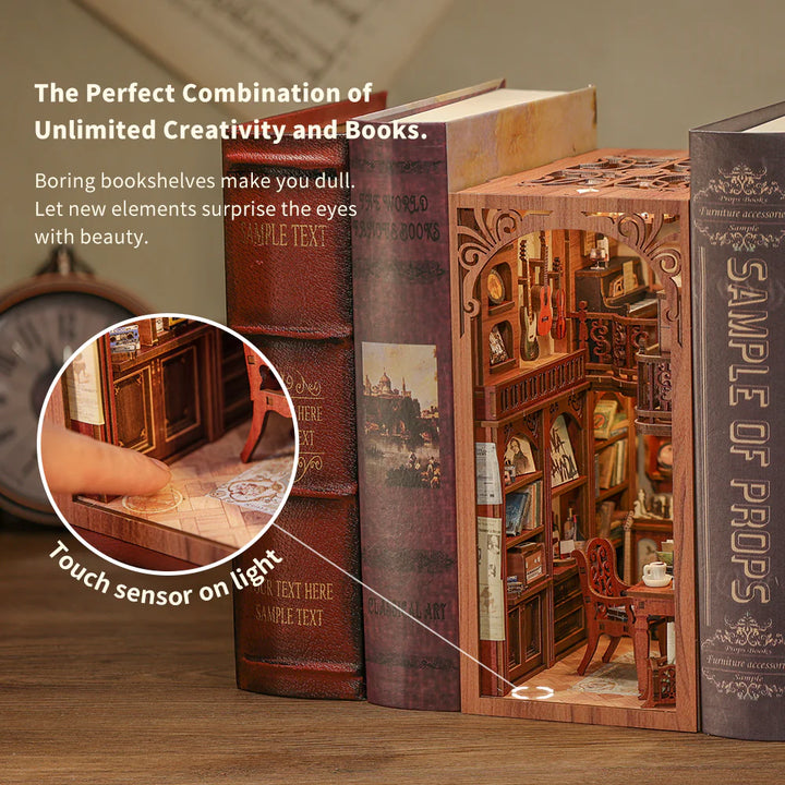 ROKRGEEK The Secret Rhythm Book Nook