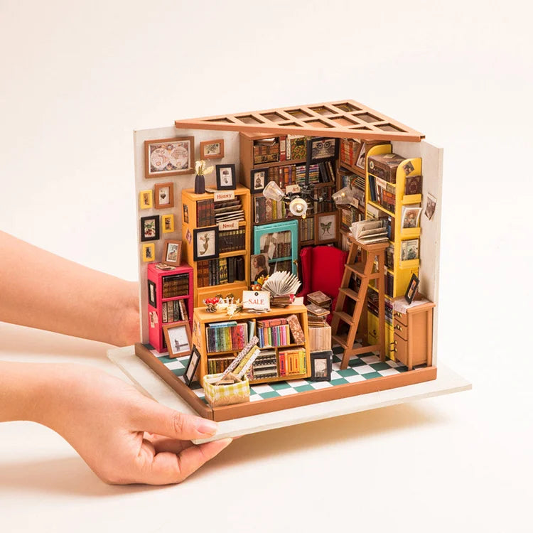 Sam's Miniatur-Studierzimmer-Hausbausatz