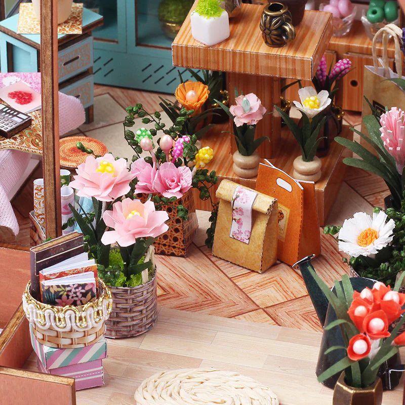 Dollhouse flowers best sale