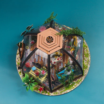 Star Garden Cafe Miniaturhaus-Bausatz