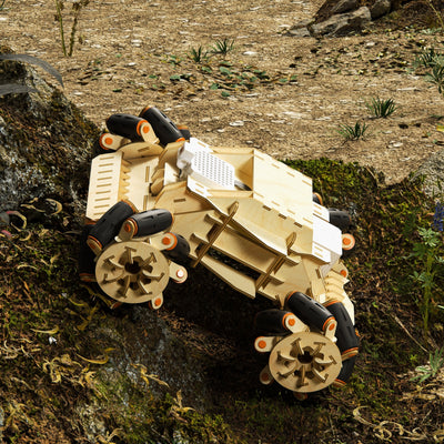 Woodenmaster 3D Wooden Puzzles RC Omni Chariot