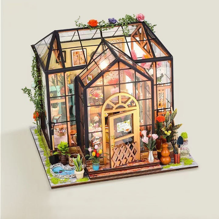 Rokrgeek Jenny's Greenhouse Miniature House Kit