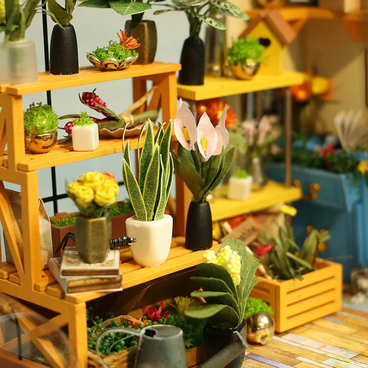 Cathy's Flower House DIY Miniature House