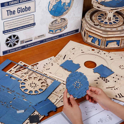 The Globe Model 3D Wooden Puzzle
