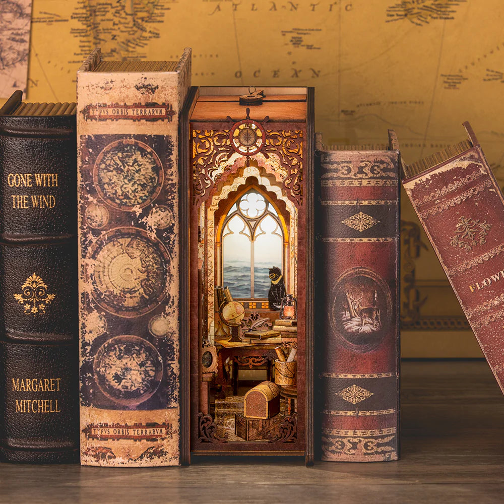 Rokrgeek Sailing Memory DIY Book Nook
