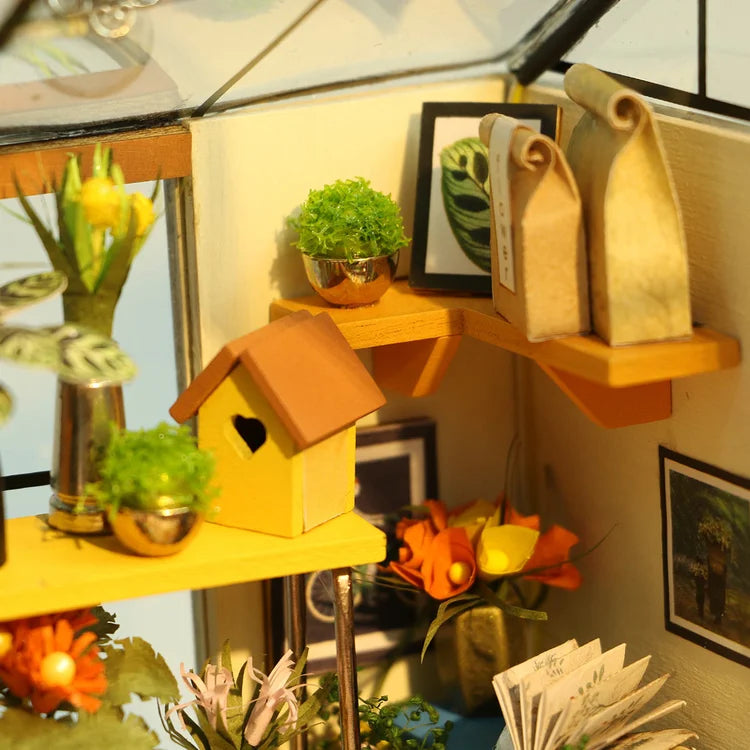 cathy's flower house plants Cathy's Flower House DIY Miniature House